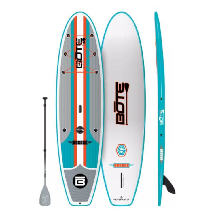 Bote Breeze Gatorshell Light 10'6" SUP Stand Up Paddleboard with Paddle - Image 6